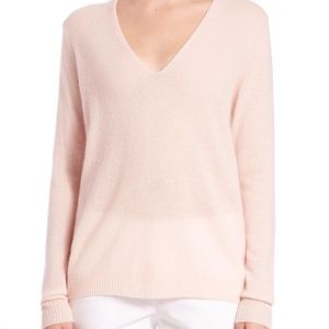 Theory Adrianna Cashmere V-Neck Sweater